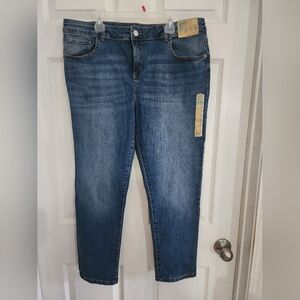 Girls Medium Blue Denim Jeans 18.5plus
